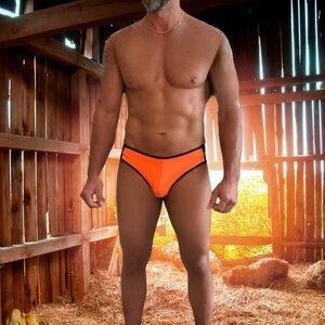 Mens Soft Comfort Knit underwear brief-thong style
